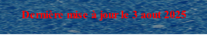 Dernière mise à jour le 3 aout 2025