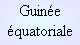 Guinée
équatoriale