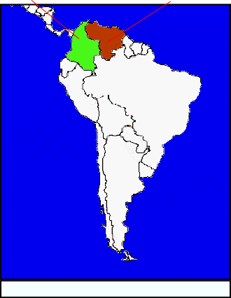 Aire de répartition de Rachovia splendens