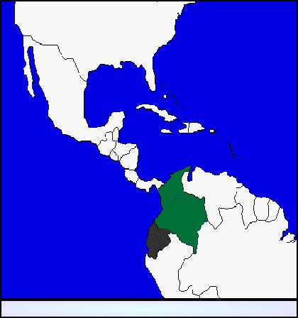 Aire de répartition de Anablepsoides limoncochae